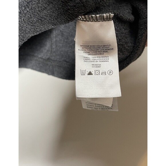 COLUMBIA Men's Steens Mountain Fleece Vest Charcoal Gray Size XL - Picture 6 of 8